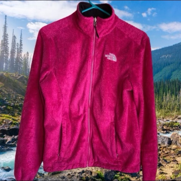 The North Face Jackets & Blazers - The north face classic fleece zip up in pink